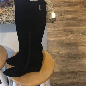 High black boots